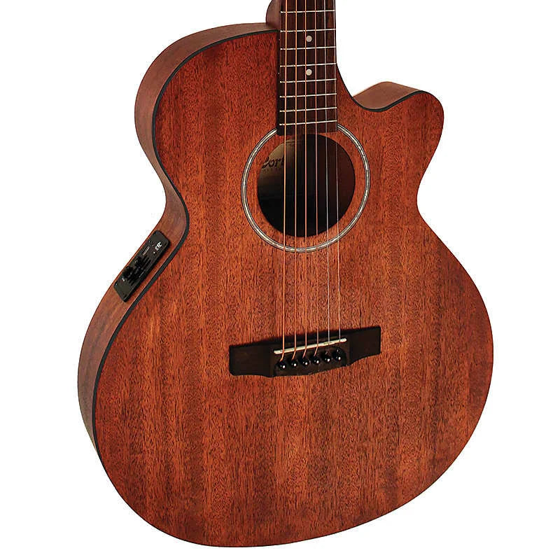 Mahogany Acoustic-Electric Guitar P3988