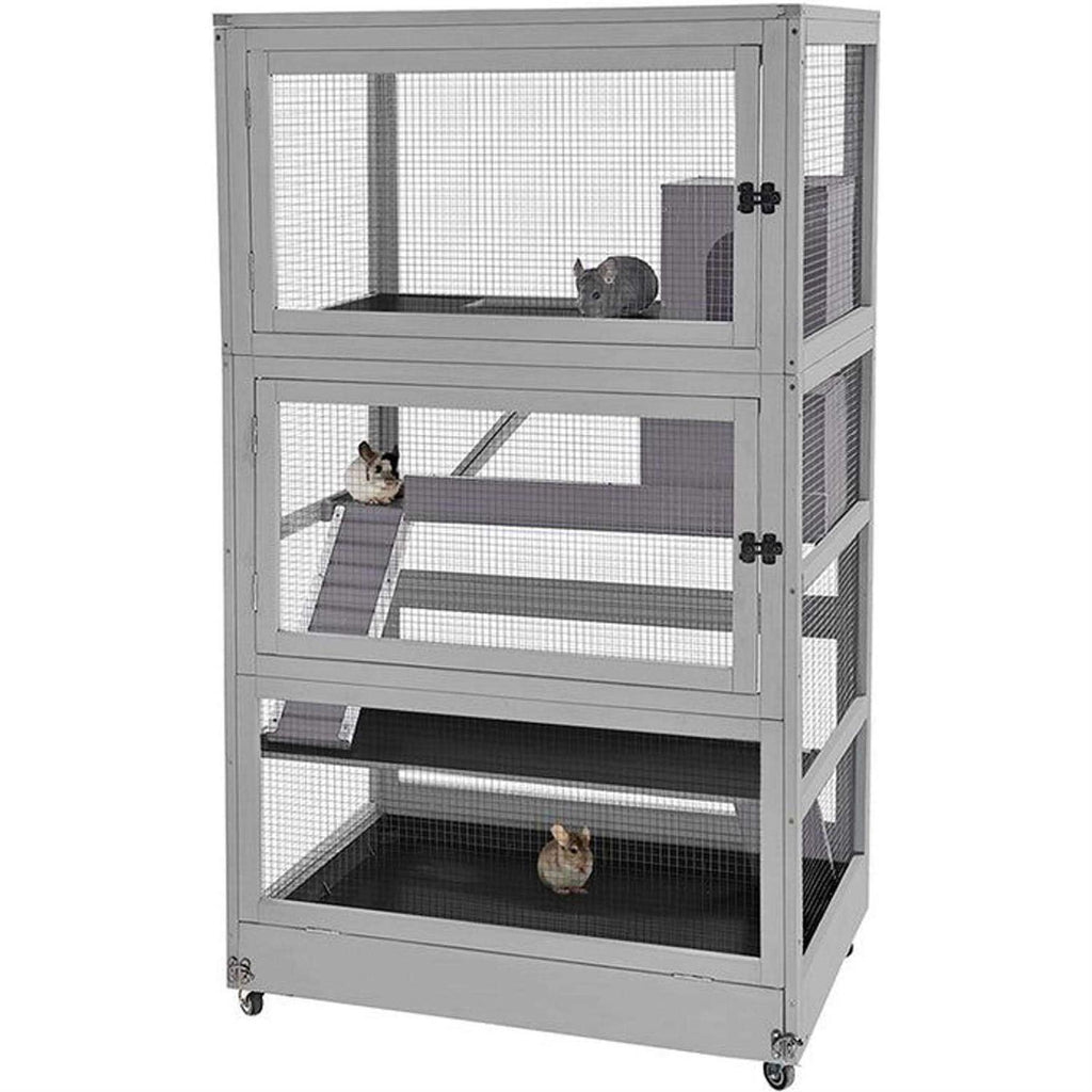 Large Wooden Chinchilla Ferret Cage O213