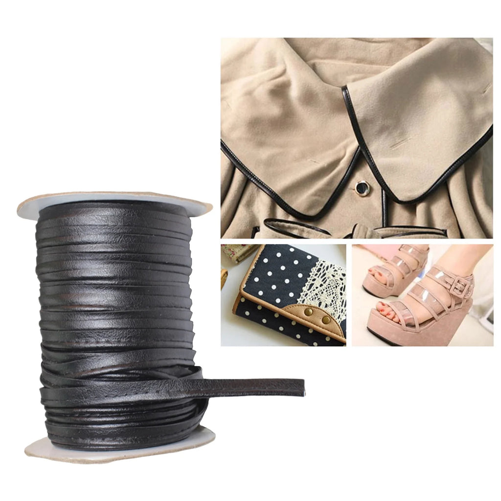 Faux Leather Fold Bias Tape Binding Tape F290