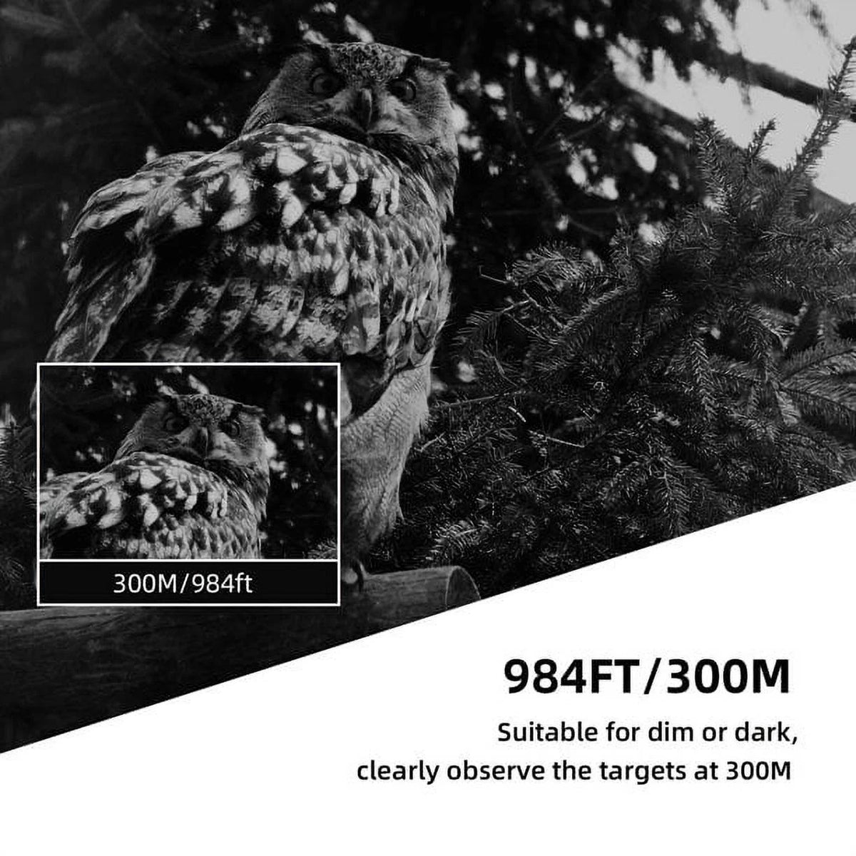 Night Vision Binoculars with 32GB SD Card 36MP 4K 5x Zoom W5772