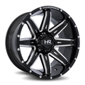 Gloss Black Milled Wheel W60573