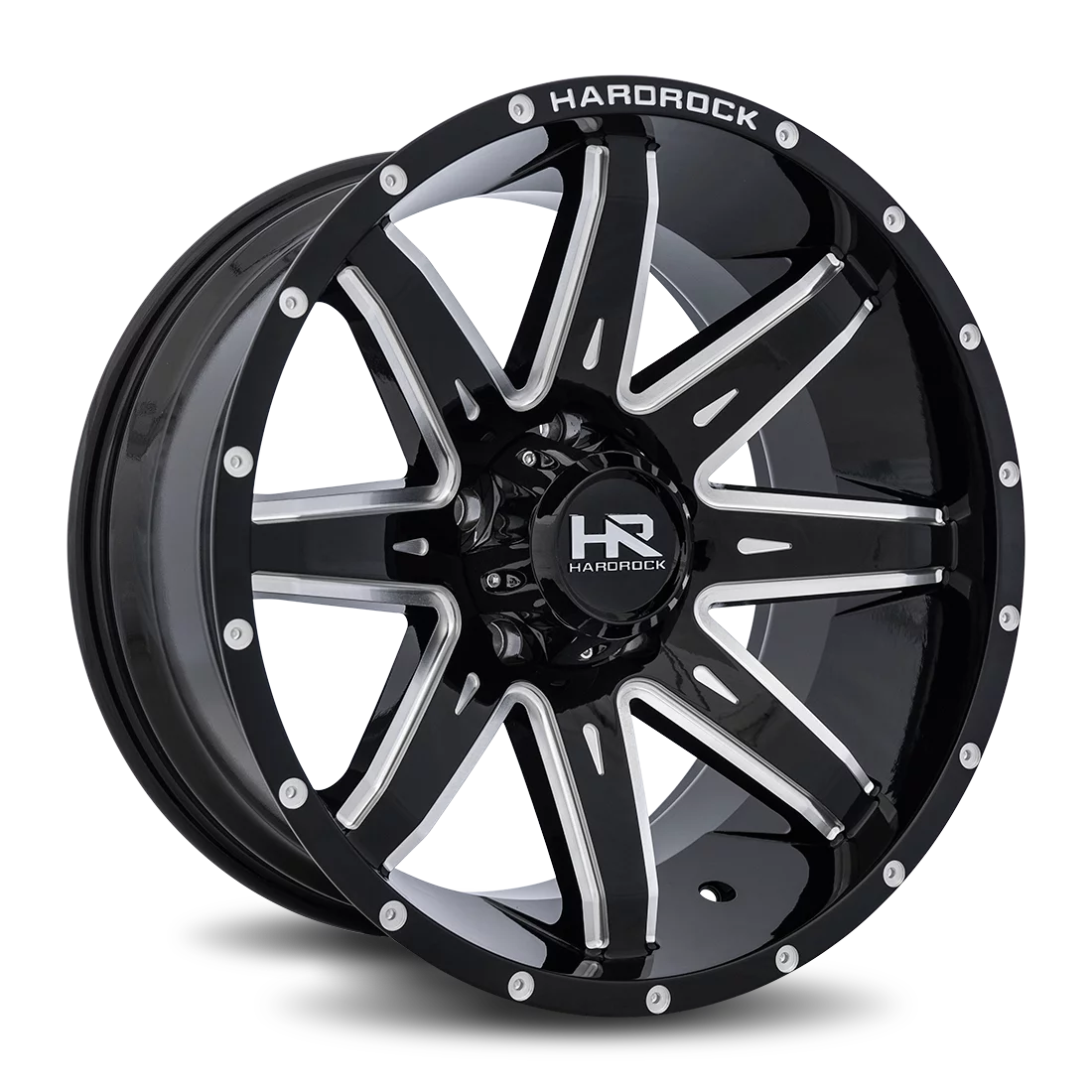 Gloss Black Milled Wheel W60573