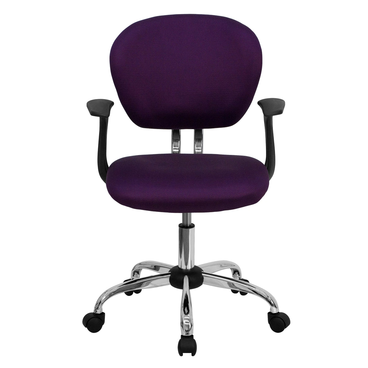 Purple Mesh Swivel Office Chair W723751