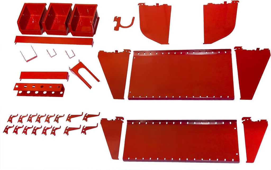 Blue Pack of 2 Pegboard and Slotted Tool Board T6926