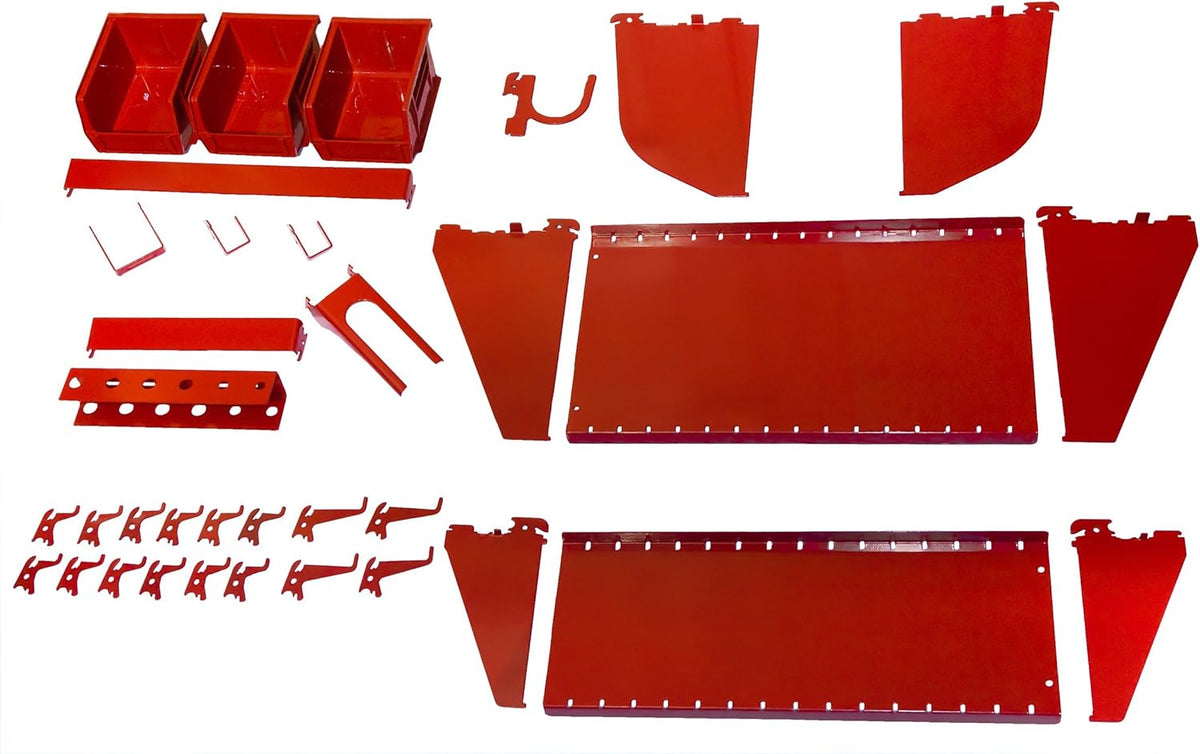 Blue Pack of 2 Pegboard and Slotted Tool Board T6926