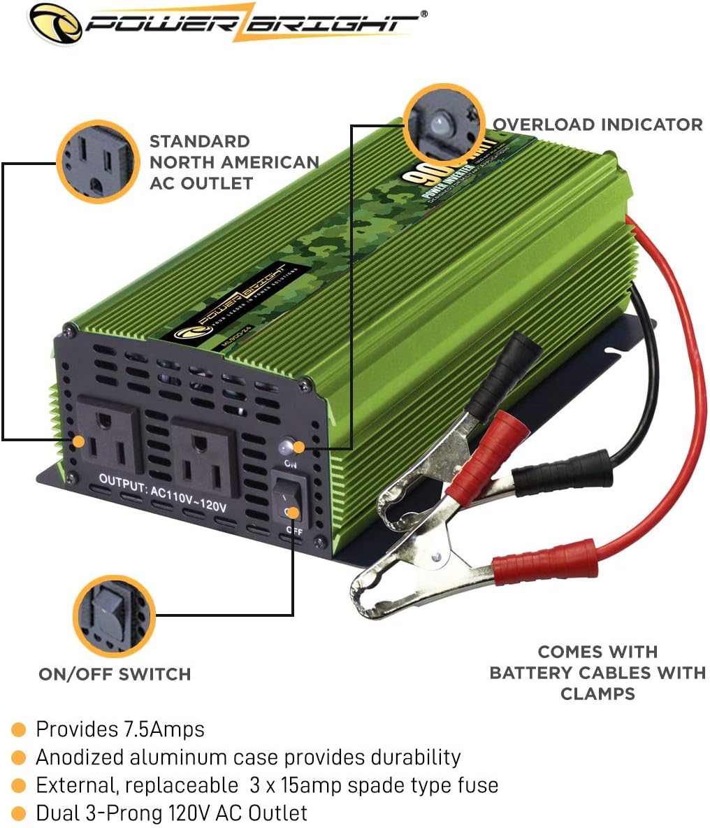 900 Watt 24V Modified Sine Wave Power Inverter D56553