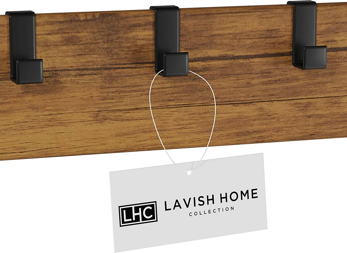 Metal Coat Rack and Storage Bench U950400