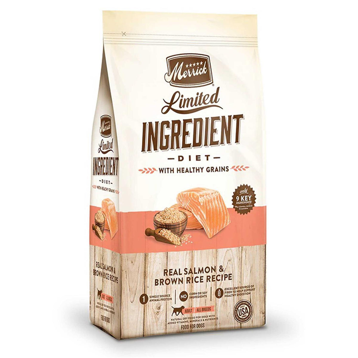 Salmon & Brown Rice Dry Dog Food C841282