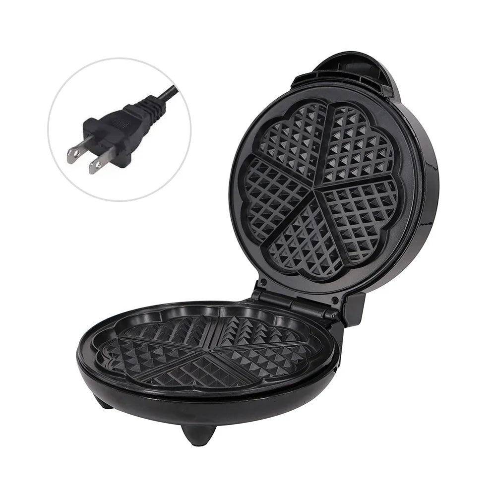 1000W Heart-Shaped Electric Waffle Maker K255