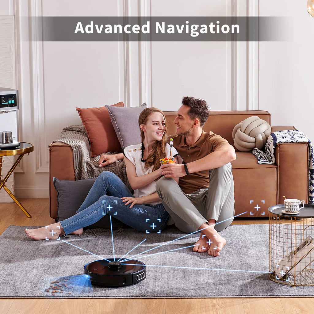 Black Smart Robot Vacuum Cleaner H7999