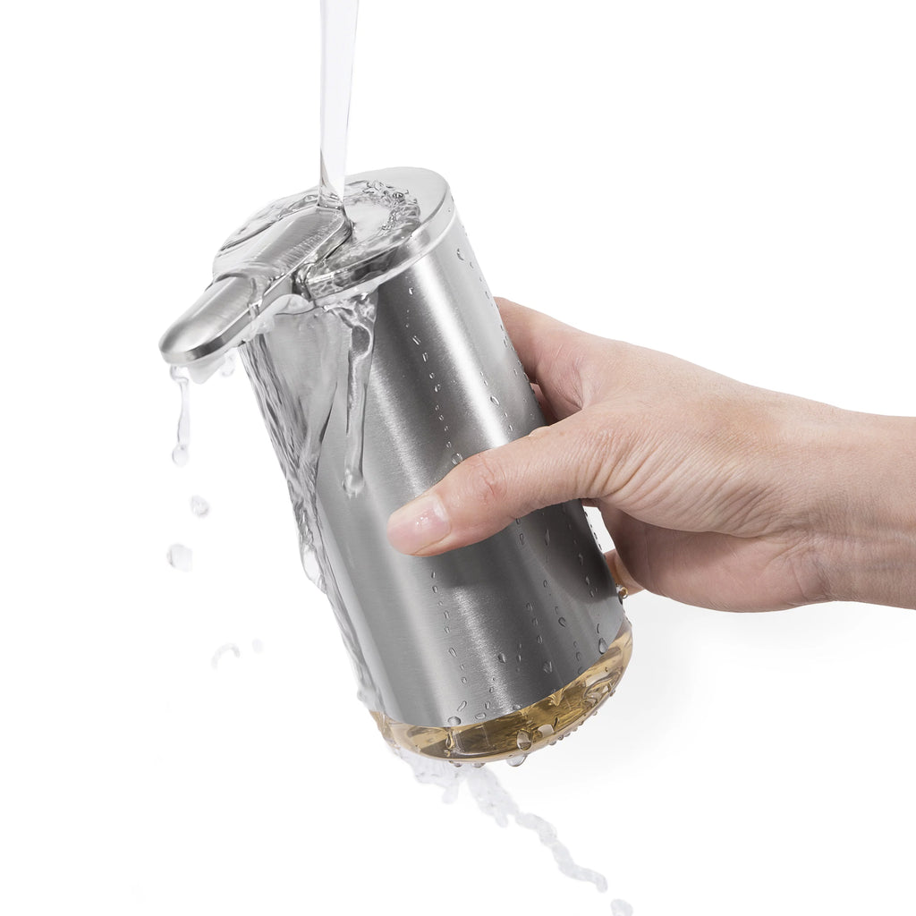 10 oz Touch-Free Automatic Sensor Foam Soap Dispenser Brushed Stainless Steel C85989