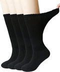 Bamboo Diabetic Crew Socks 4 & 6 Pairs X3555