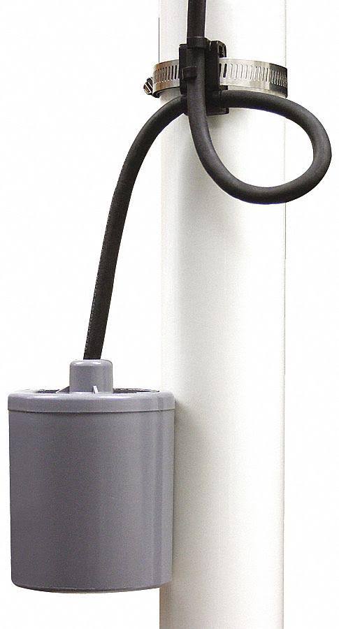 Float Switch, Tether Float, Wire Leads, 10 ft Cord Length Q525