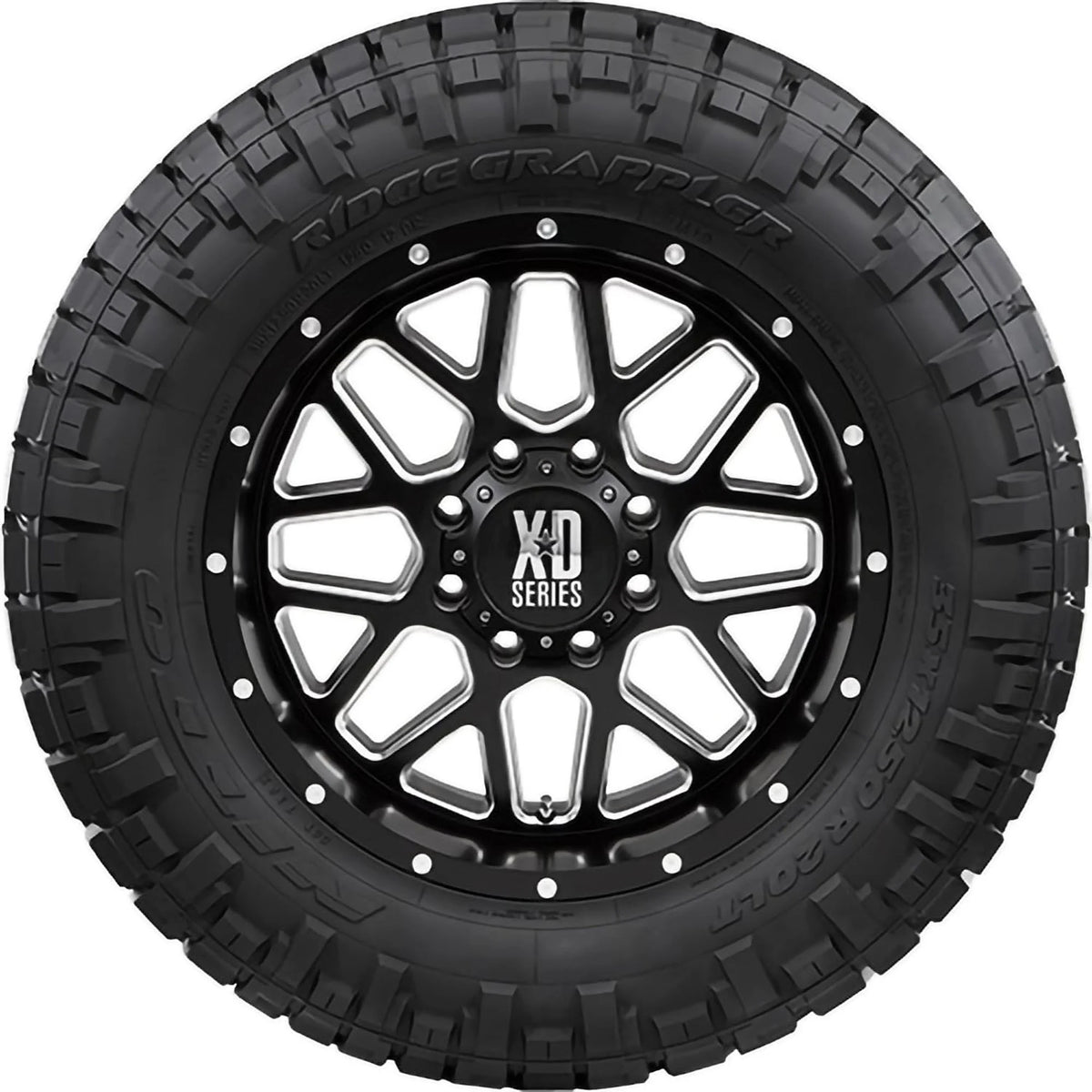 Set of 4 LT37X13.50R18 124Q D Tires B5141