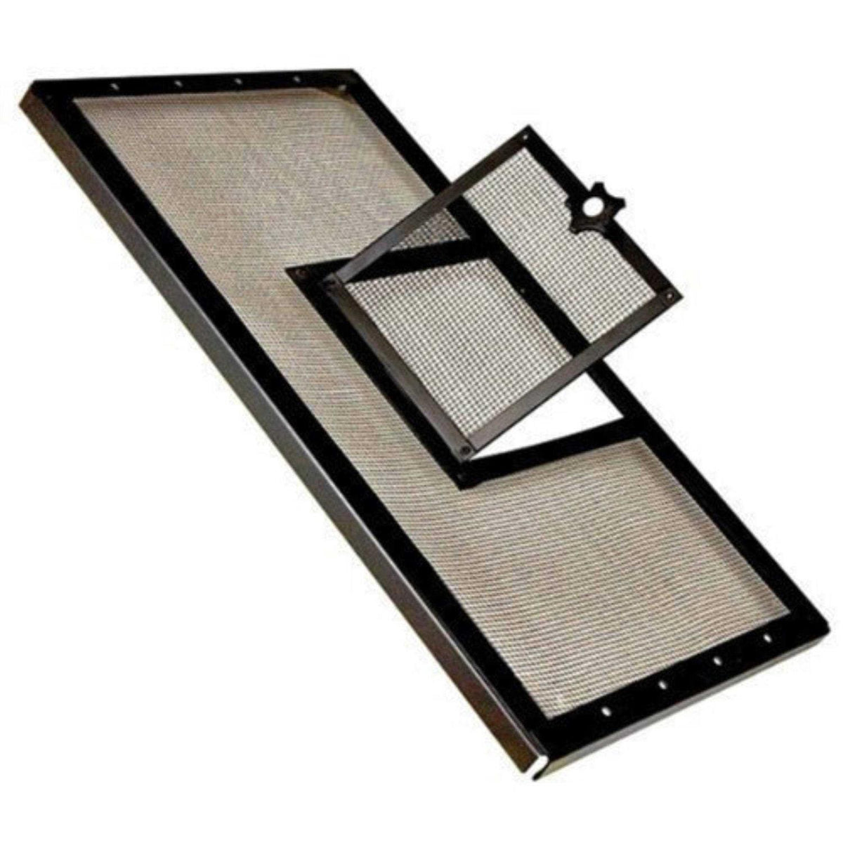 Fresh Air Screen Cover with Hinged Door B497560