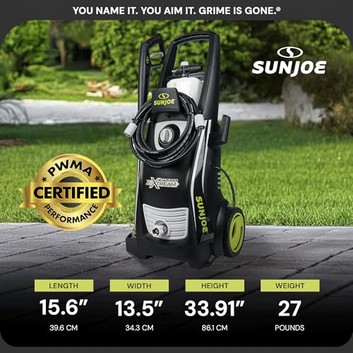 Electric Pressure Power Washer, 2030 PSI, 1.2 GPM, Dual Soap Tanks V780