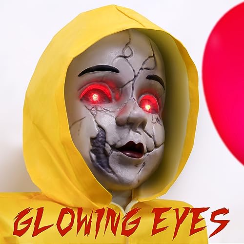 4 Ft Life Size Animatronics Prop with Glowing Balloon D369675