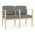 Wood Reception 2 Seat Tandem Seating R635771