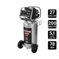 27 Gallon 200 PSI Oil-Free Vertical Air Compressor L100