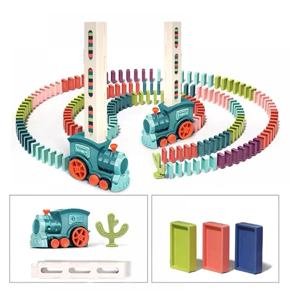 60 Pcs Plastic Domino Blocks Toy Game O13736