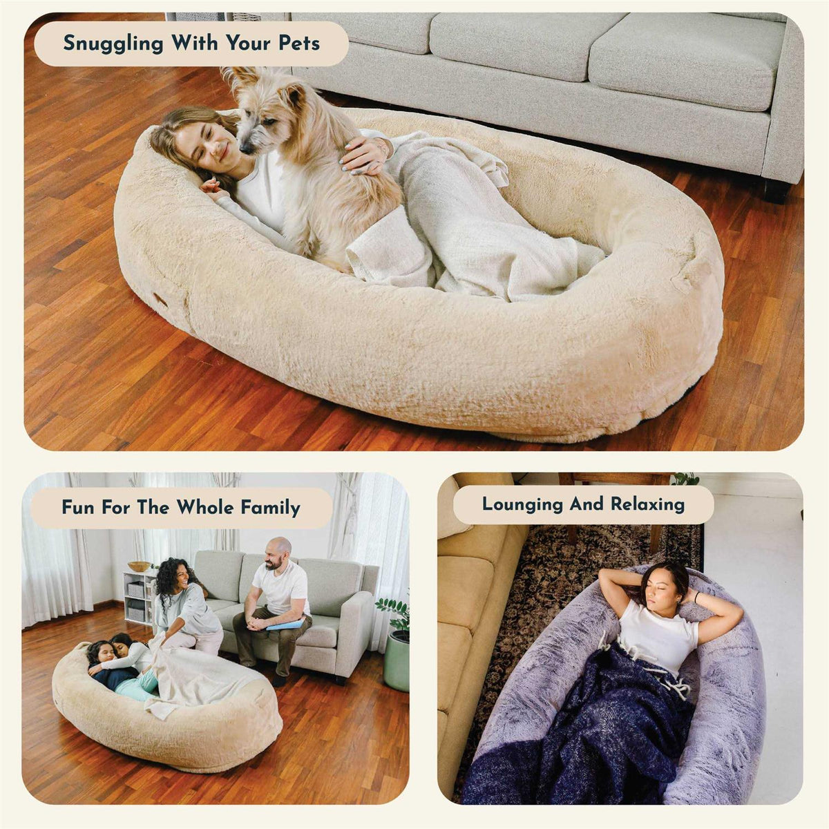 Giant Dog Beds for Humans Q44166