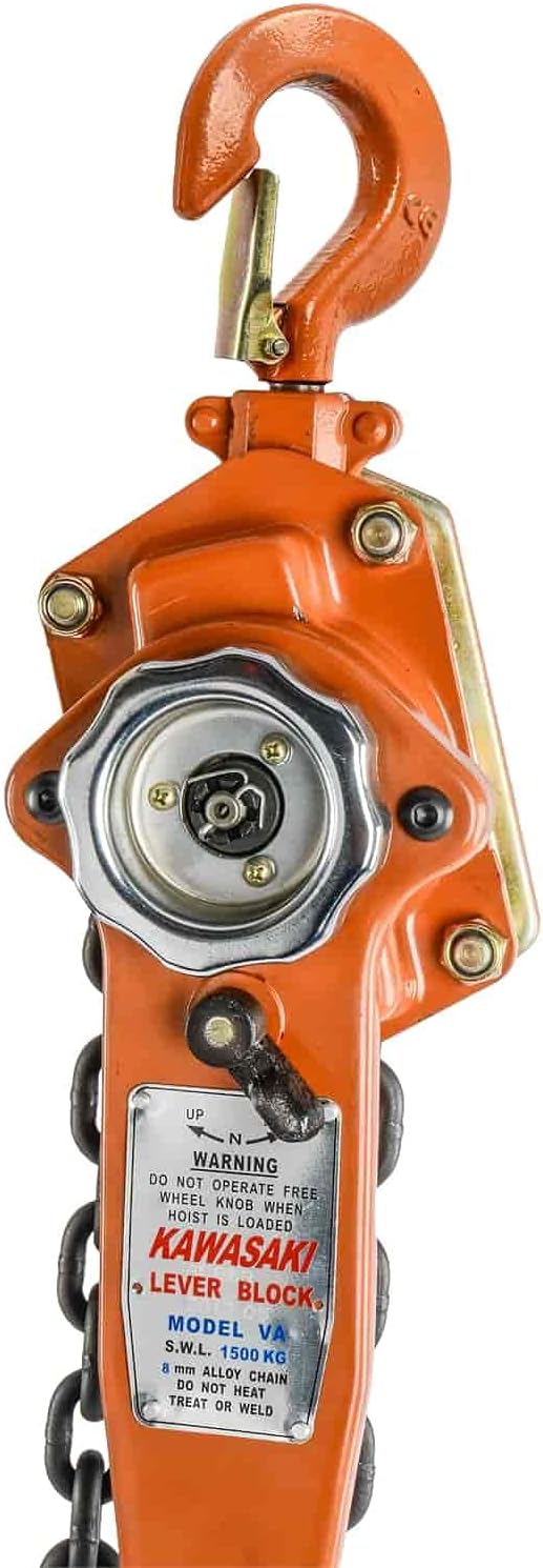 1.5-Ton Capacity 5 ft. Lift Lever Chain Hoist C876