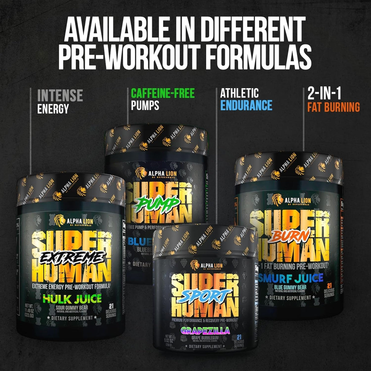 21 Servings Pre Workout Powder V64401
