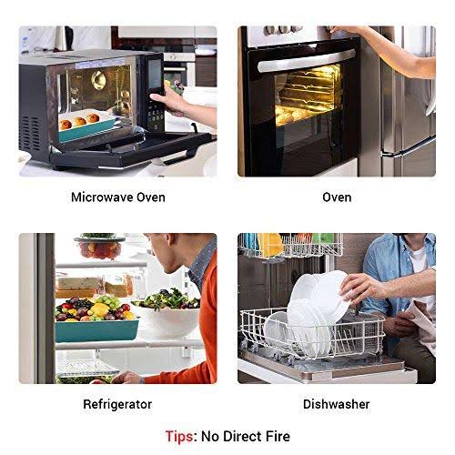 Rectangular Ceramic Glaze Baking Pan U294907