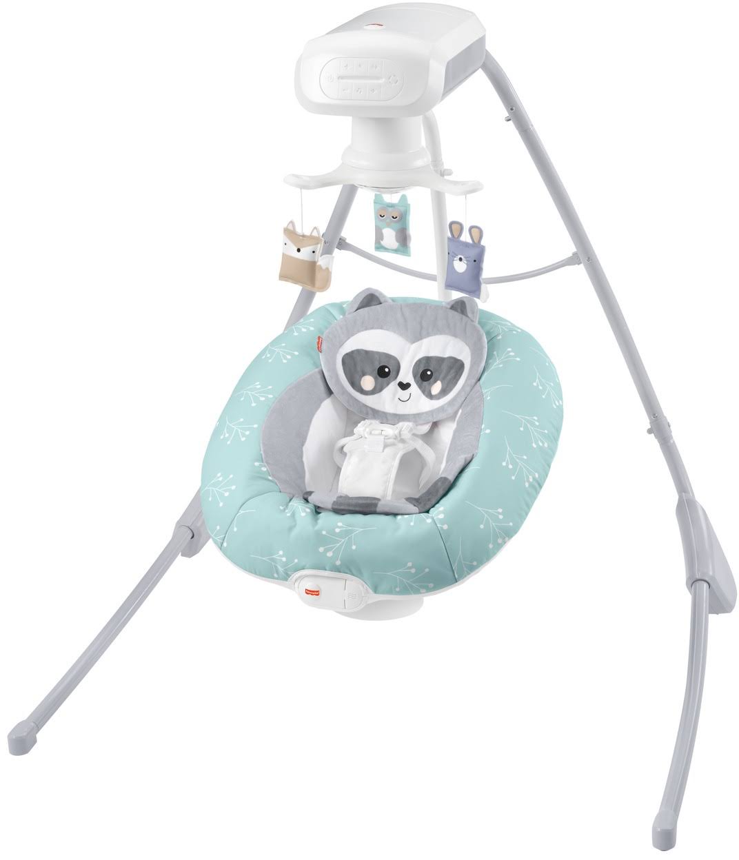 Baby Raccoon Cradle N Swing L9109