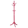 Pink Wood Kids Coat Rack I97402