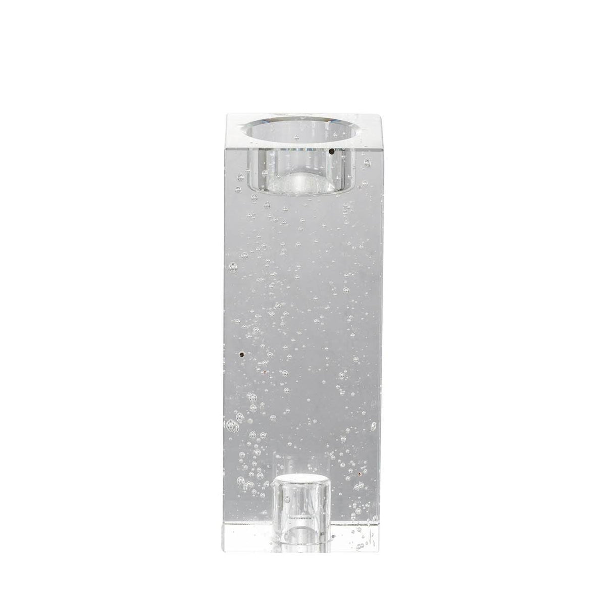 Clear 6-Inch Glass Candle Holder A60440