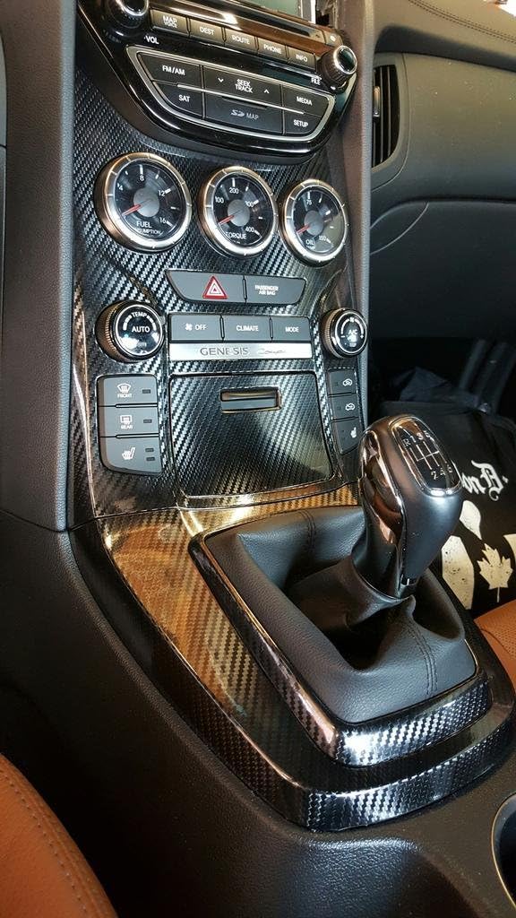 High Gloss Black Carbon Vinyl Wrap Film 2ft x 5ft Pack of 2 K443398