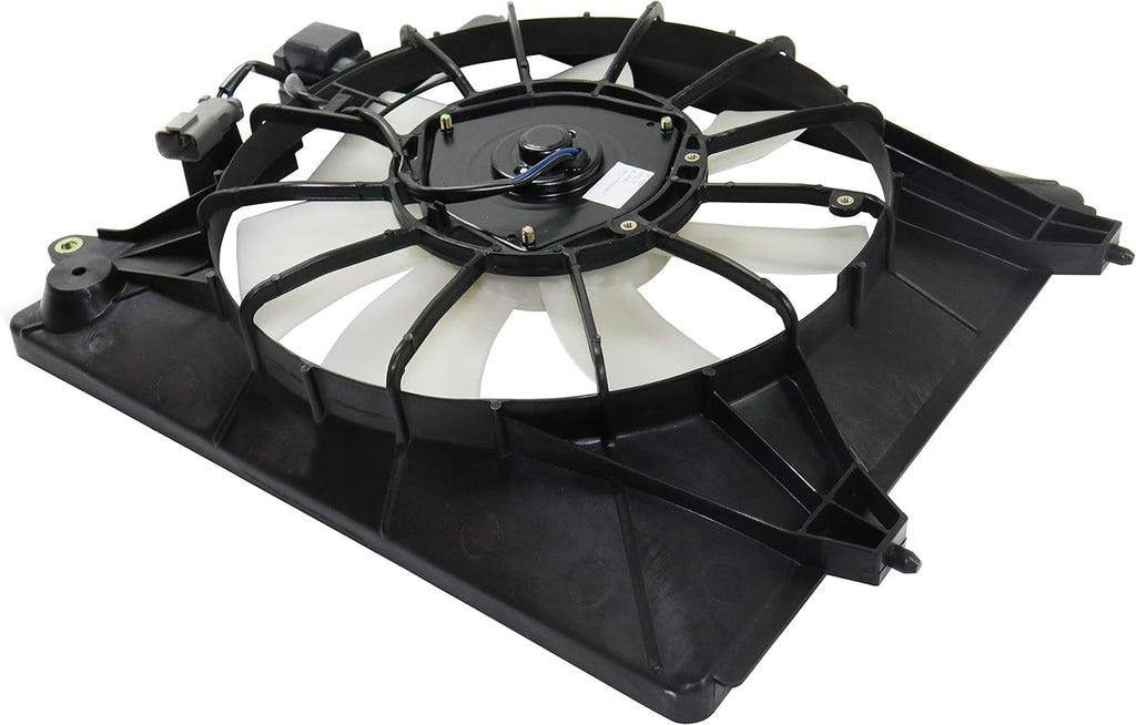 Radiator Cooling Fan with A/C Condenser Fan for 2007-2009 Honda CR-V Left & Right T659500
