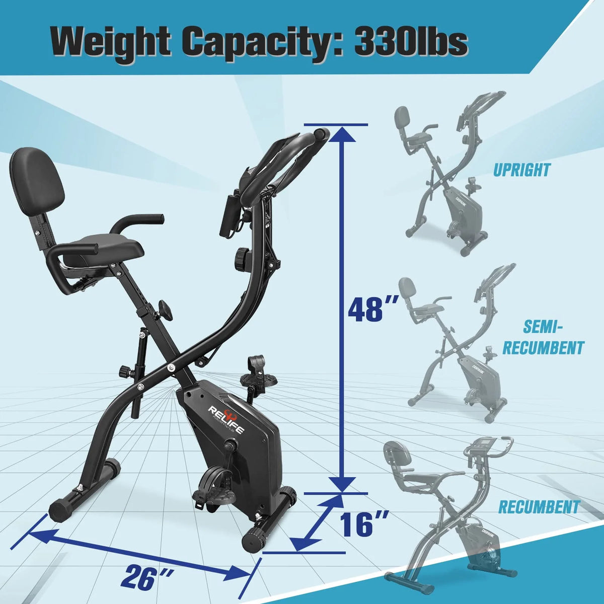 Foldable Exercise Bike Q17163