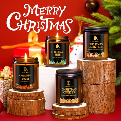 4 Pack Scented Soy Candles U8337