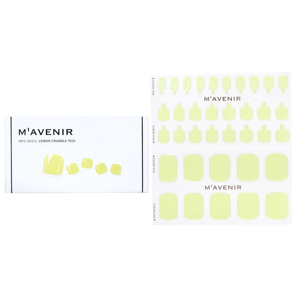 Yellow Pumpkin Nail Sticker 32pcs T919