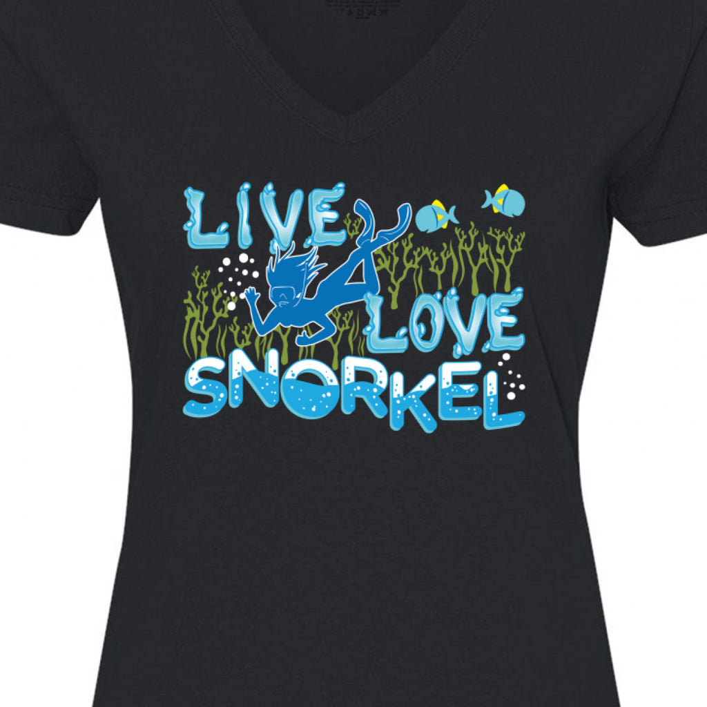 Snorkeling V-Neck T-Shirt V36103