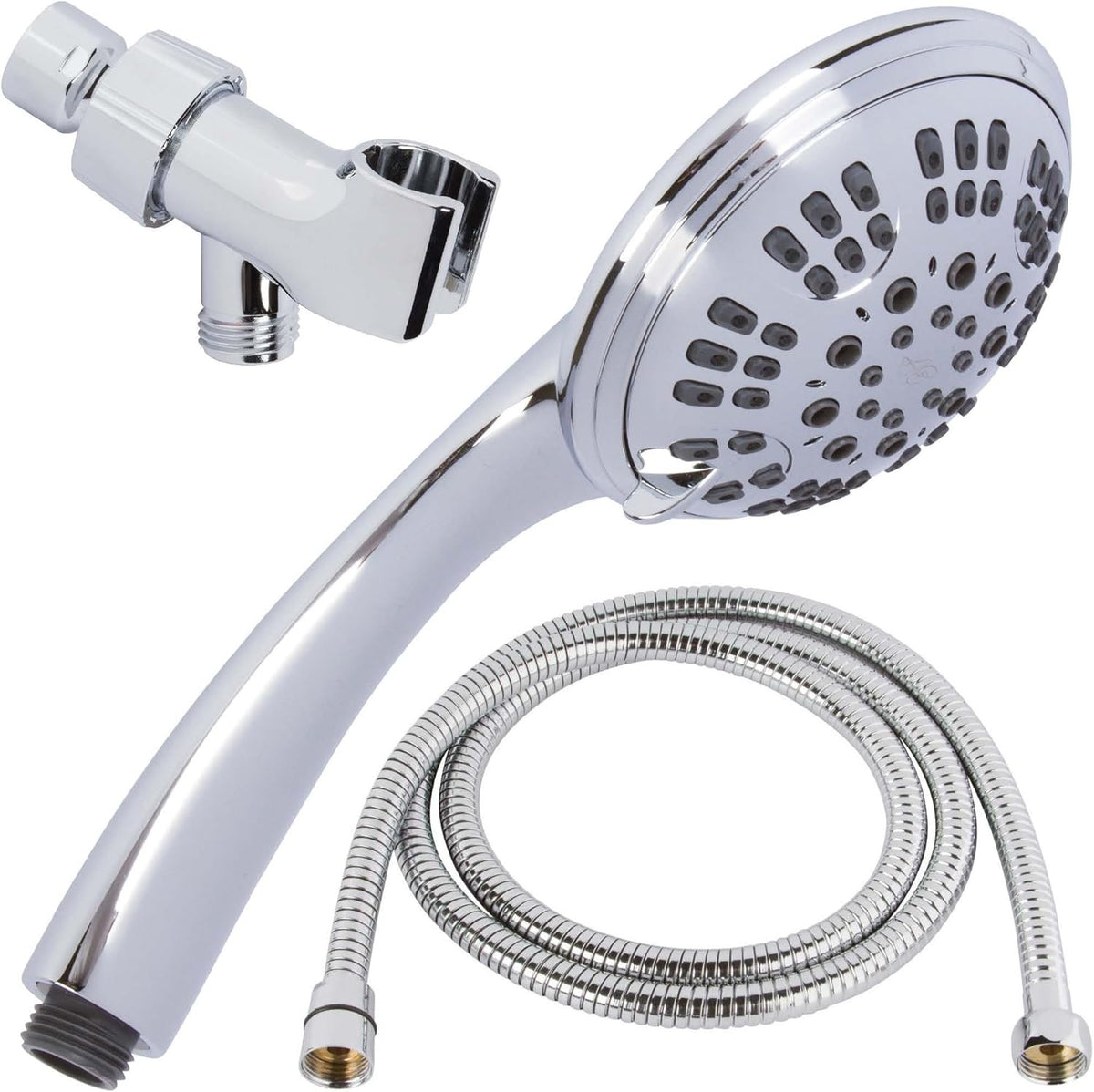 Brushed Nickel Handheld Shower Head Kit, 6 Function, 1.8 GPM, Pack of 2 R274014