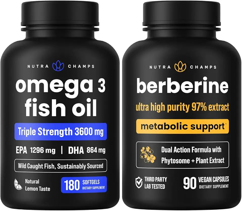 Fish Oil & Berberine Capsules G822