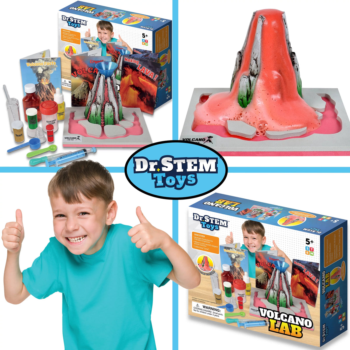Volcano Making Experiment Science Lab Kit X3779