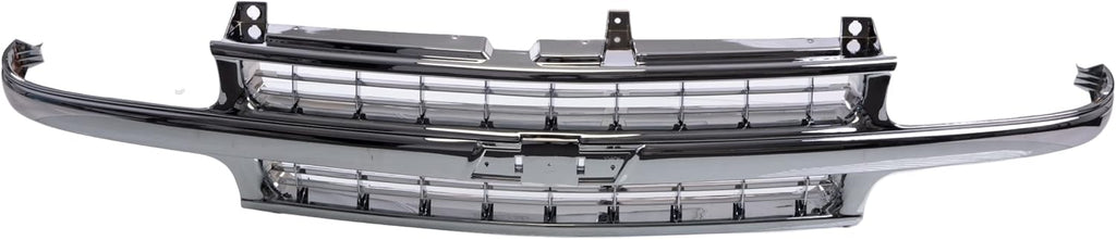Chrome Grille Assembly for 2000-2006 Chevy 1500 2500 Suburban Tahoe Pickup SUV Q902436