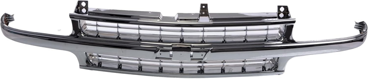 Chrome Grille Assembly for 2000-2006 Chevy 1500 2500 Suburban Tahoe Pickup SUV Q902436