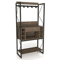 Metal and Wood Baker's Rack H6354