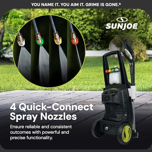 Electric Pressure Power Washer, 2030 PSI, 1.2 GPM, Dual Soap Tanks V780