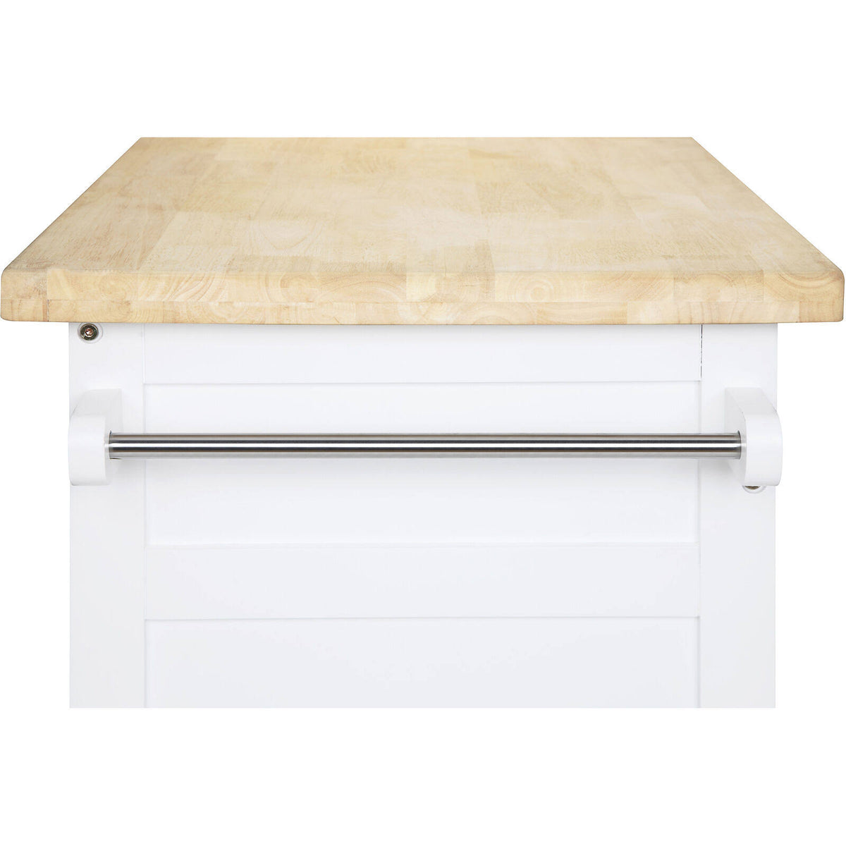 White Kitchen Island Cart Z398