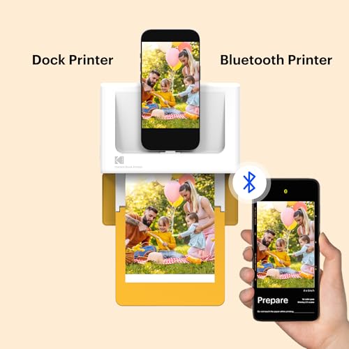 4x6 inches Instant Photo Printer with 90 Sheets B83901