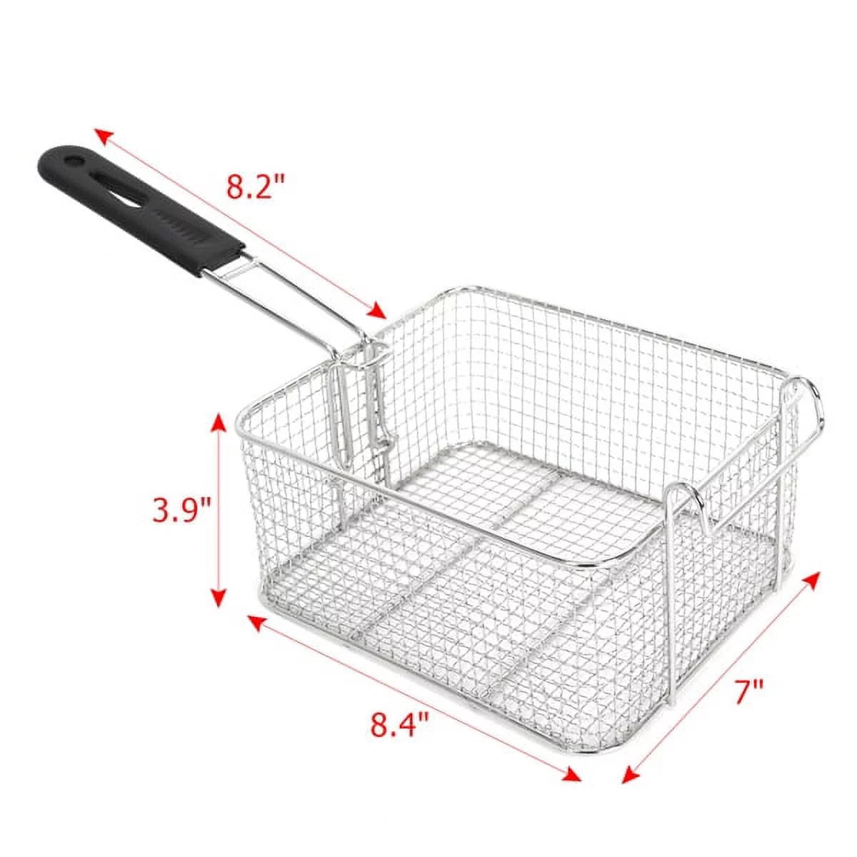 12L Stainless Steel Electric Double Tank Deep Fryer With Basket D913