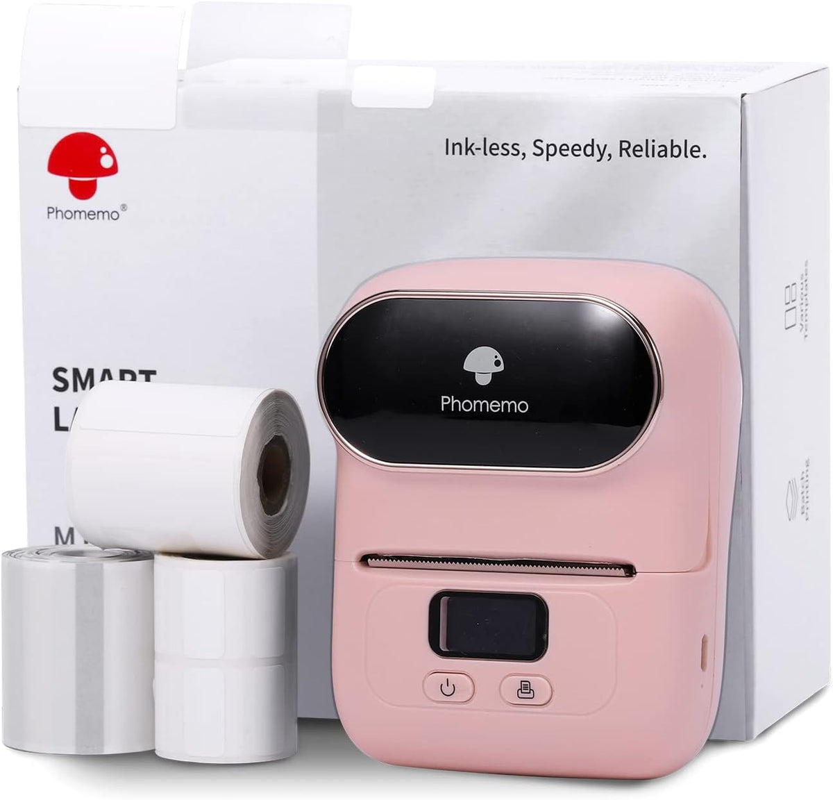 Pink Bluetooth Label Maker Machine Z49122