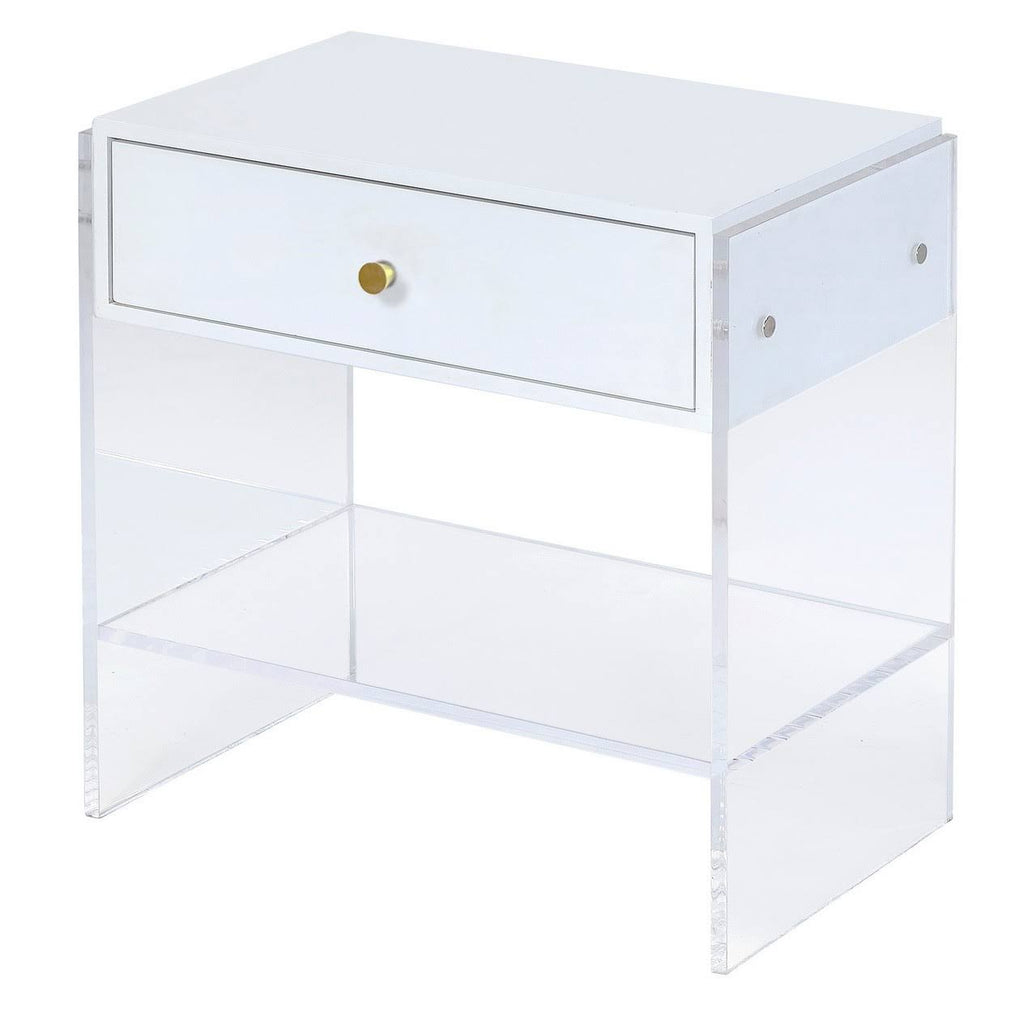 Dalas End Table with Drawer W858141
