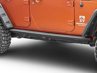 Textured Black Rock Sliders with LED Lights I15405